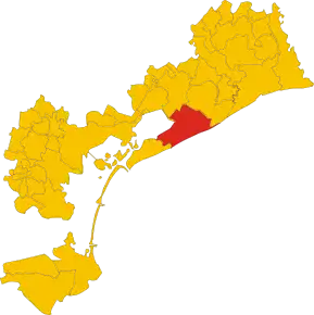 Poziția localității Jesolo