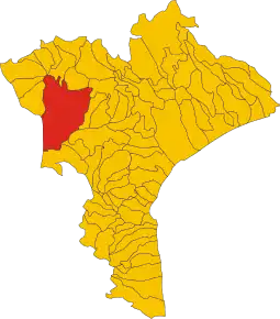 Poziția localității Lamezia Terme