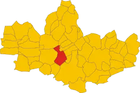 Poziția localității Lissone