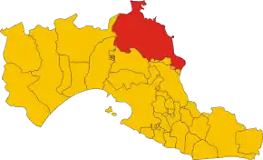 Poziția localității Martina Franca