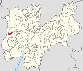 Poziția localității Massimeno