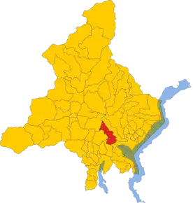 Poziția localității Mergozzo