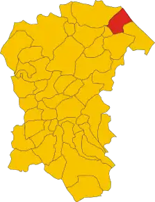 Poziția localității Montesilvano