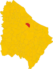 Poziția localității Mozzagrogna