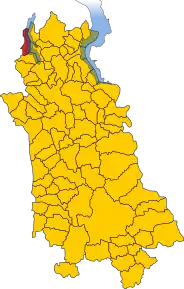 Poziția localității Pella