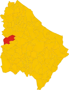Poziția localității Pennapiedimonte