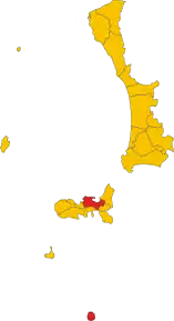 Localizarea Portoferraio în Provincia Livorno