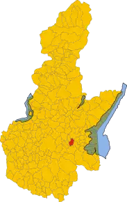 Poziția localității Prevalle