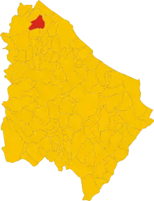 Poziția localității Ripa Teatina