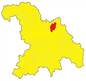 Poziția localității Sale San Giovanni