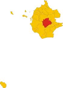 Poziția localității Salemi