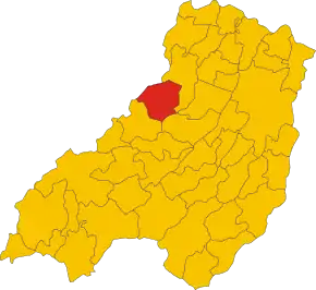 Poziția localității Salsomaggiore Terme