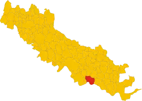 Poziția localității San Daniele Po