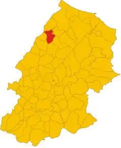 Localizarea San Felice del Molise în Provincia Campobasso