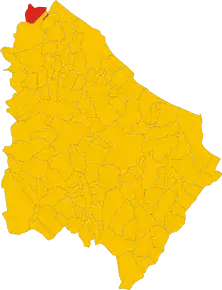 Poziția localității San Giovanni Teatino