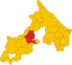 Poziția localității San Leo
