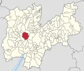 Poziția localității San Lorenzo Dorsino