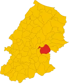 Localizarea Sant'Elia a Pianisi în Provincia Campobasso