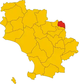 Localizarea Seggiano în Provincia Grosseto