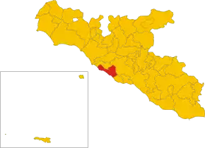 Poziția localității Siculiana