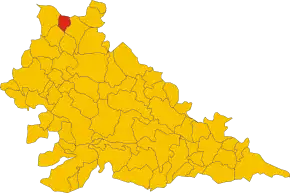 Poziția localității Solferino