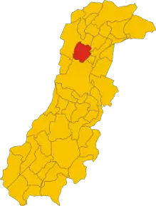 Poziția localității Soliera