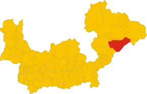 Poziția localității Sondalo