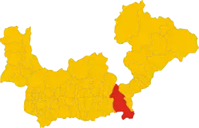 Poziția localității Teglio