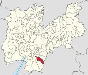 Poziția localității Trambileno