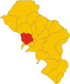 Localizarea Tresana în Provincia Massa-Carrara