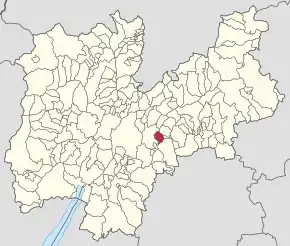 Poziția localității Vignola-Falesina