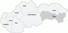 Poziția localității Hrašovík