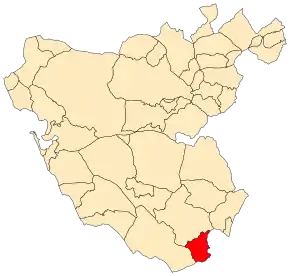 Poziția localității Algeciras