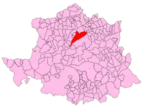 Poziția localității Plasencia