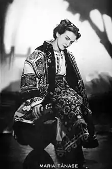 Maria Tănase, interpretă română de muzică populară