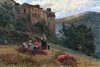Peisaj rural din apropiere de Anticoli Corrado (1903)