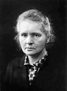 Marie Curie, chimistă, fiziciană franceză, laureată Nobel