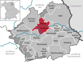 Poziția localității Marktleuthen