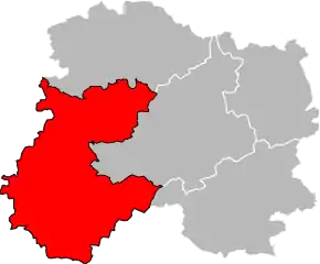 Arondismentul Épernay în cadrul departamentului Marne