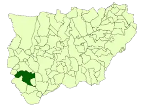 Poziția localității Martos