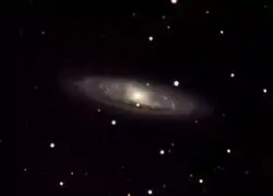 Galaxia M65, fotografiată cu echipament pentru amatori