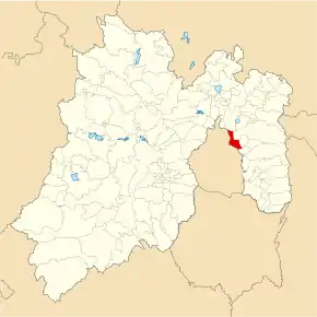 Poziția localității Ciudad Nezahualcóyotl