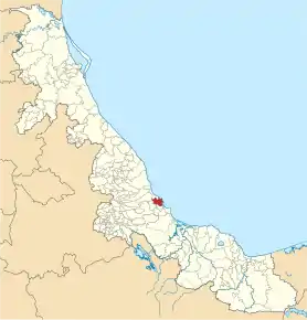 Poziția localității Veracruz