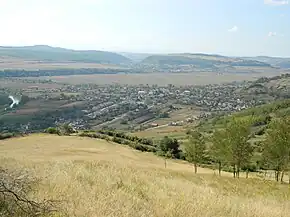 Imagine panoramică asupra satului