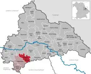 Poziția localității Michelsneukirchen