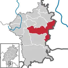 Poziția localității Michelstadt