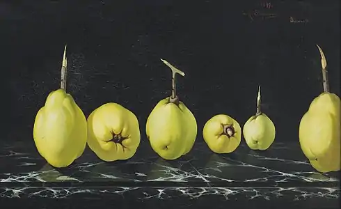 Natură moartă cu gutui - 1897