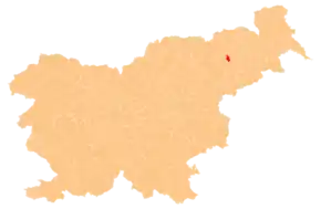 Poziția localității Comuna Miklavž na Dravskem polju