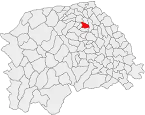 Poziția localității Milișăuți