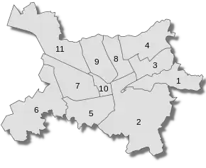 Poziția localității Tirana